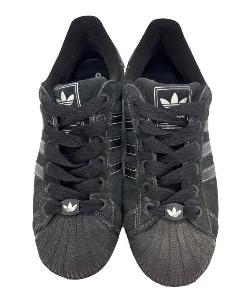 adidas（アディダス）adidas (アディダス) SUPER STARⅡ ブラック×ホワイト サイズ:28の古着・服飾アイテム