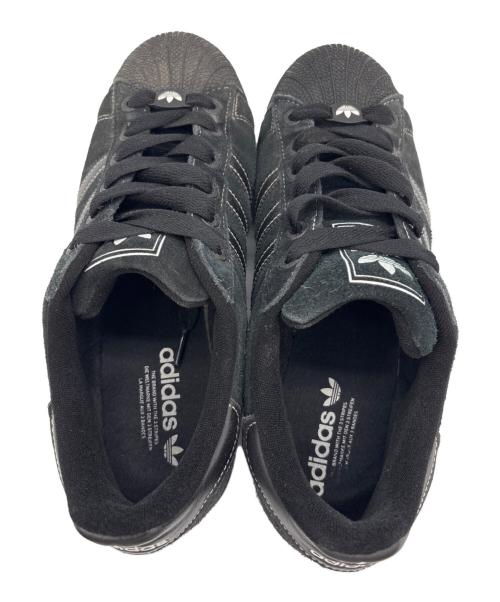 adidas（アディダス）adidas (アディダス) SUPER STARⅡ ブラック×ホワイト サイズ:28の古着・服飾アイテム