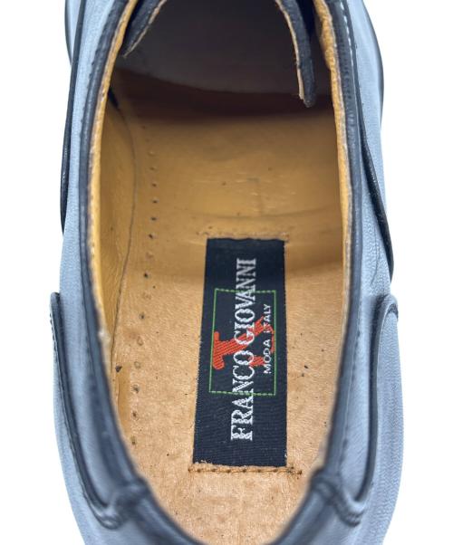 FRANCO GIOVANNI（フランコジョバンニ）FRANCO GIOVANNI (フランコジョバンニ) ストレートチップシューズ ブラック サイズ:25.5の古着・服飾アイテム
