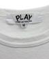 PLAY COMME des GARCONS (プレイコムデギャルソン) ハートTシャツ ホワイト サイズ:M：6000円