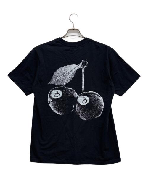 stussy（ステューシー）stussy (ステューシー) プリントTシャツ ブラック サイズ:Mの古着・服飾アイテム