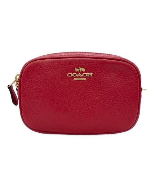 COACH（コーチ）COACH (コーチ) ショルダーポーチ レッドの古着・服飾アイテム