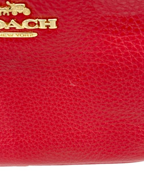 COACH（コーチ）COACH (コーチ) ショルダーポーチ レッドの古着・服飾アイテム