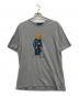 POLO RALPH LAUREN（ポロ・ラルフローレン）の古着「クラシックフィットデニムベアTシャツ」｜グレー