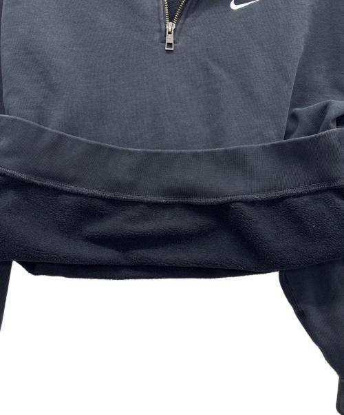 NIKE（ナイキ）NIKE (ナイキ) ハーフジップスウェット ブラック サイズ:Mの古着・服飾アイテム