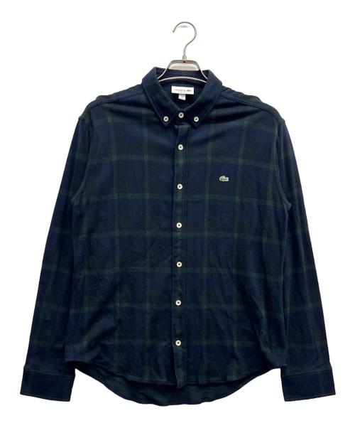 LACOSTE（ラコステ）LACOSTE (ラコステ) チェックシャツ マルチカラー サイズ:Lの古着・服飾アイテム