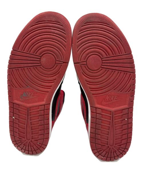 NIKE（ナイキ）NIKE (ナイキ) Air Jordan 1 Mid レッド×ブラック サイズ:27の古着・服飾アイテム