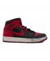 中古・古着 NIKE (ナイキ) Air Jordan 1 Mid レッド×ブラック サイズ:27：10000円