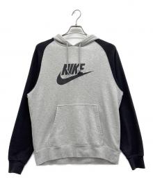 NIKE（ナイキ）の古着「プルオーバーパーカー」｜グレー×ブラック