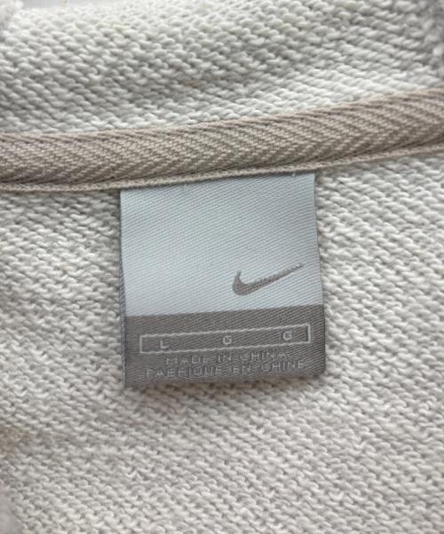 NIKE（ナイキ）NIKE (ナイキ) プルオーバーパーカー グレー×ブラック サイズ:Lの古着・服飾アイテム