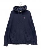 Champion REVERSE WEAVEチャンピオン リバース ウィーブ）の古着「プルオーバーパーカー」｜ネイビー