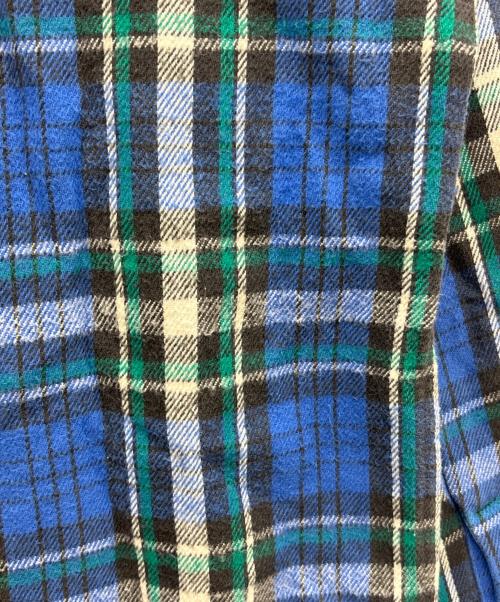 big mac（ビッグマック）big mac (ビッグマック) チェックシャツ ブルー×ホワイト サイズ:表記無しの古着・服飾アイテム