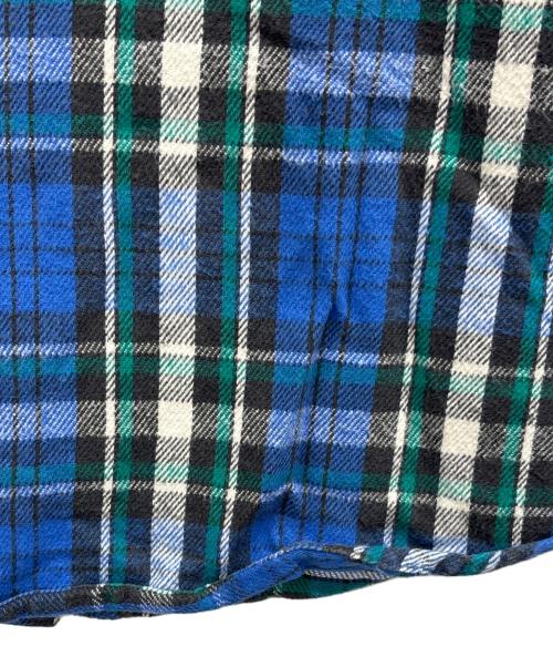 big mac（ビッグマック）big mac (ビッグマック) チェックシャツ ブルー×ホワイト サイズ:表記無しの古着・服飾アイテム