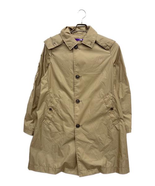 THE NORTHFACE PURPLELABEL（ザ・ノースフェイス パープルレーベル）THE NORTHFACE PURPLELABEL (ザ・ノースフェイス パープルレーベル) ナイロンコート ベージュ サイズ:Mの古着・服飾アイテム