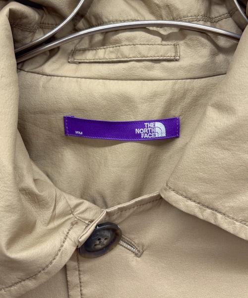 THE NORTHFACE PURPLELABEL（ザ・ノースフェイス パープルレーベル）THE NORTHFACE PURPLELABEL (ザ・ノースフェイス パープルレーベル) ナイロンコート ベージュ サイズ:Mの古着・服飾アイテム