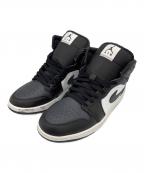 NIKEナイキ）の古着「AIR JORDAN 1 MID」｜ブラック×ホワイト