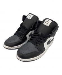NIKE（ナイキ）の古着「AIR JORDAN 1 MID」｜ブラック×ホワイト