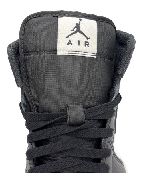 NIKE（ナイキ）NIKE (ナイキ) AIR JORDAN 1 MID ブラック×ホワイト サイズ:27の古着・服飾アイテム