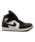 中古・古着 NIKE (ナイキ) AIR JORDAN 1 MID ブラック×ホワイト サイズ:27：10000円