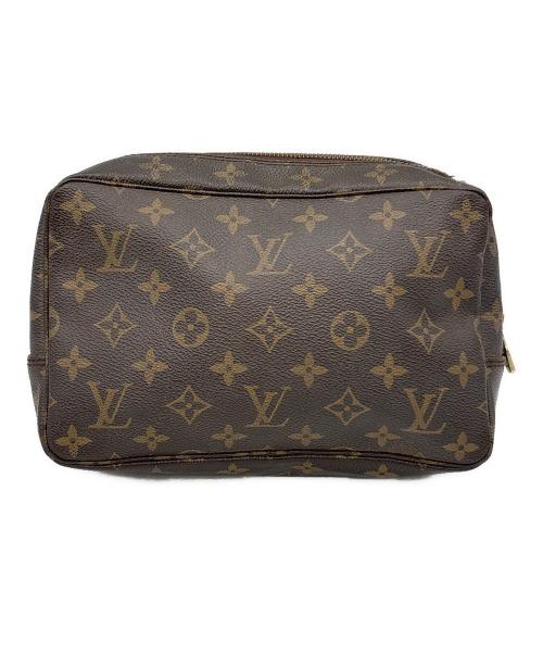 LOUIS VUITTON（ルイ ヴィトン）LOUIS VUITTON (ルイ ヴィトン) コスメポーチ ブラウンの古着・服飾アイテム