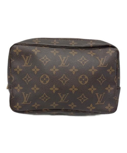 LOUIS VUITTON（ルイ ヴィトン）LOUIS VUITTON (ルイ ヴィトン) コスメポーチ ブラウンの古着・服飾アイテム