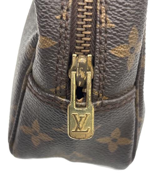 LOUIS VUITTON（ルイ ヴィトン）LOUIS VUITTON (ルイ ヴィトン) コスメポーチ ブラウンの古着・服飾アイテム