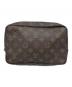 LOUIS VUITTON (ルイ ヴィトン) コスメポーチ ブラウン：12000円