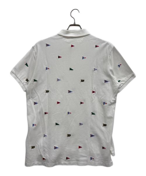 POLO RALPH LAUREN（ポロ・ラルフローレン）POLO RALPH LAUREN (ポロ・ラルフローレン) ポロシャツ ホワイト サイズ:LLの古着・服飾アイテム