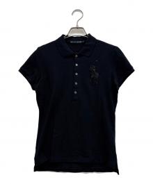 RALPH LAUREN（ラルフローレン）の古着「ポロシャツ」｜ブラック