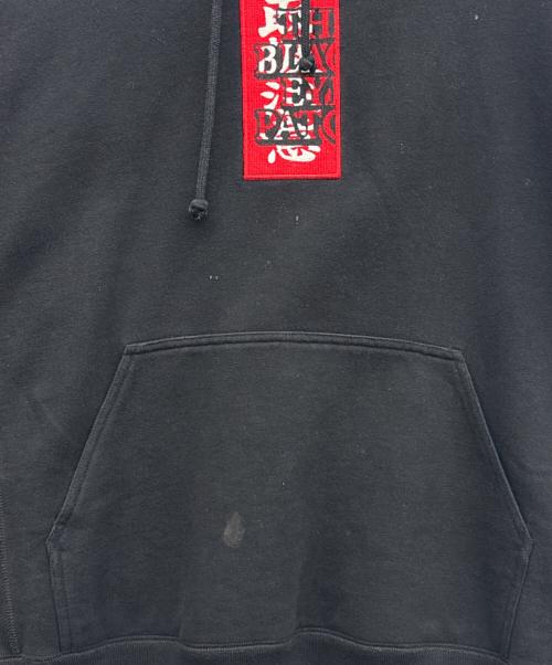 BlackEyePatch（ブラックアイパッチ）BlackEyePatch (ブラックアイパッチ) プルオーバーパーカー ブラック サイズ:Mの古着・服飾アイテム