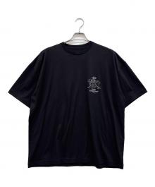 BARACUTA×COOTIE PRODUCTIONS（バラクータ×クーティープロダクツ）の古着「Tシャツ」｜ブラック