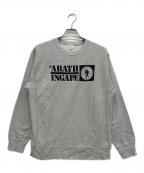 APE SHALL NEVER KILL APEエイプ シャル ネバー キル エイプ）の古着「スウェット」｜グレー