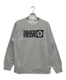 APE SHALL NEVER KILL APE（エイプ シャル ネバー キル エイプ）の古着「スウェット」｜グレー