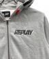 中古・古着 REPLAY (リプレイ) ジップパーカー グレー サイズ:XL：5000円