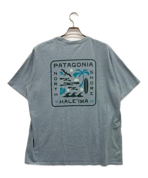 Patagonia（パタゴニア）Patagonia (パタゴニア) Tシャツ ブルー サイズ:XLの古着・服飾アイテム