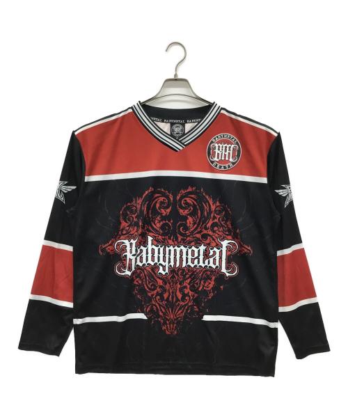 BABY MERAL（ベビーメタル）BABY MERAL (ベビーメタル) ホッケージャージ ブラック サイズ:XLの古着・服飾アイテム