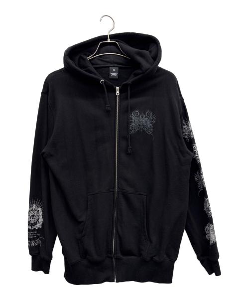 BABY MERAL（ベビーメタル）BABY MERAL (ベビーメタル) ジップパーカー ブラック サイズ:XLの古着・服飾アイテム