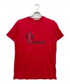 MONCLERモンクレール）の古着「MAGLIA Tシャツ」｜レッド