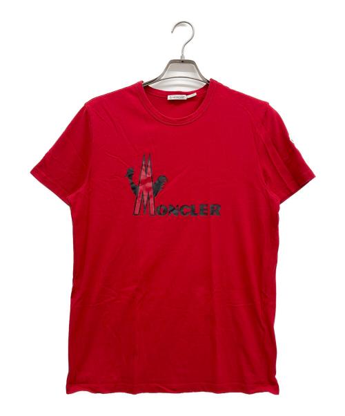 MONCLER（モンクレール）MONCLER (モンクレール) MAGLIA Tシャツ レッド サイズ:Lの古着・服飾アイテム