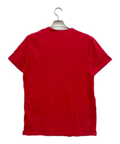 MONCLER（モンクレール）MONCLER (モンクレール) MAGLIA Tシャツ レッド サイズ:Lの古着・服飾アイテム