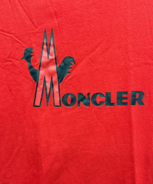 MONCLER（モンクレール）MONCLER (モンクレール) MAGLIA Tシャツ レッド サイズ:Lの古着・服飾アイテム