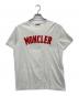 MONCLER（モンクレール）の古着「フロッキーロゴTシャツ」｜ホワイト×レッド