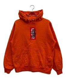 BlackEyePatch（ブラックアイパッチ）の古着「パーカー」｜オレンジ