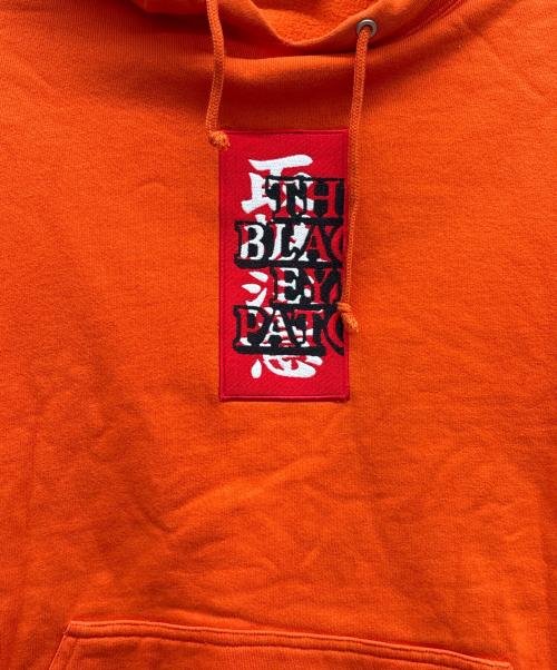 BlackEyePatch（ブラックアイパッチ）BlackEyePatch (ブラックアイパッチ) パーカー オレンジ サイズ:Lの古着・服飾アイテム