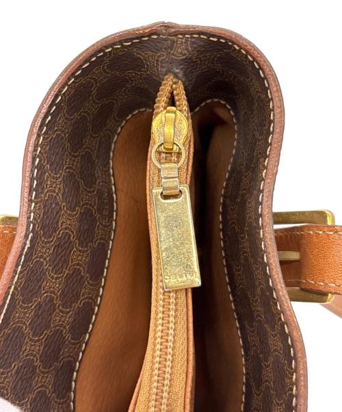 CELINE（セリーヌ）CELINE (セリーヌ) バケツ型トートバッグ ブラウンの古着・服飾アイテム