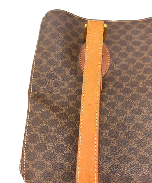 CELINE（セリーヌ）CELINE (セリーヌ) バケツ型トートバッグ ブラウンの古着・服飾アイテム