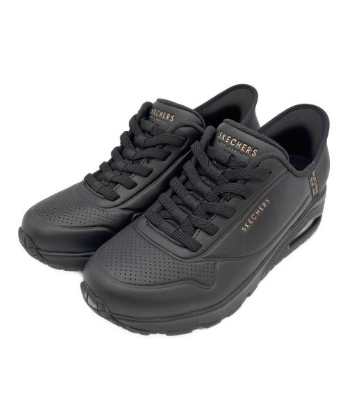 SKECHERS（スケッチャーズ）SKECHERS (スケッチャーズ) スリップインズウノイージーエアスニーカー ブラック サイズ:24.5の古着・服飾アイテム