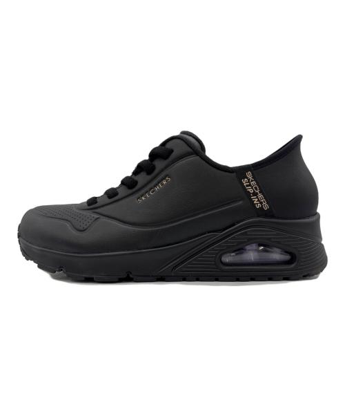 SKECHERS（スケッチャーズ）SKECHERS (スケッチャーズ) スリップインズウノイージーエアスニーカー ブラック サイズ:24.5の古着・服飾アイテム