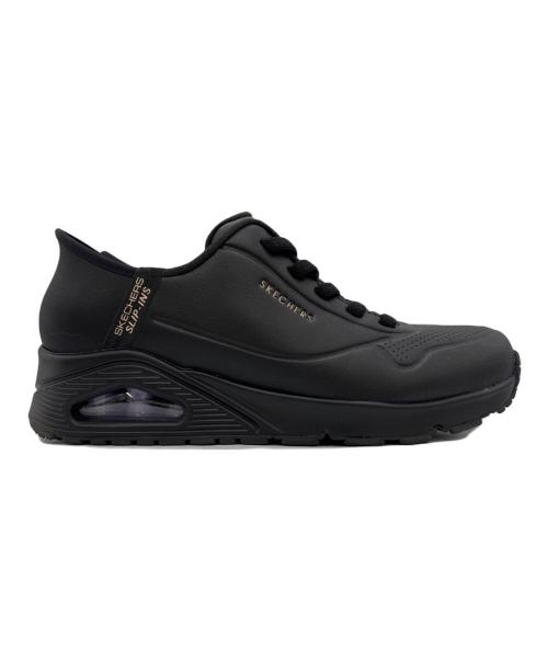 SKECHERS（スケッチャーズ）SKECHERS (スケッチャーズ) スリップインズウノイージーエアスニーカー ブラック サイズ:24.5の古着・服飾アイテム