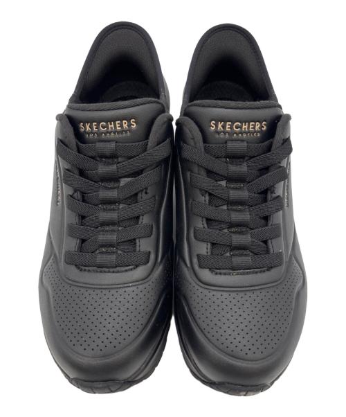 SKECHERS（スケッチャーズ）SKECHERS (スケッチャーズ) スリップインズウノイージーエアスニーカー ブラック サイズ:24.5の古着・服飾アイテム